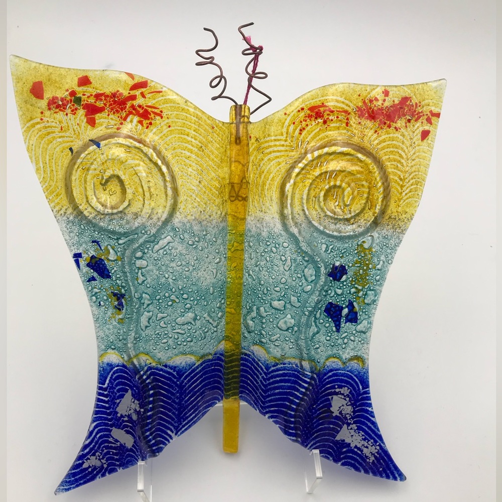 Anastasia by Anastasia Konstantopoulou Handmade Butterfly Art Glass